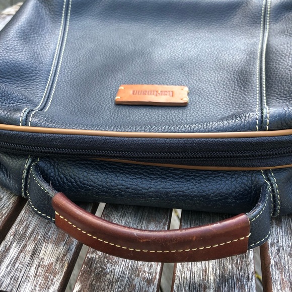 RARE Hartmann Regatta Collection Leather Travel Toiletry Overnight Case Dopp Kit - Picture 12 of 17